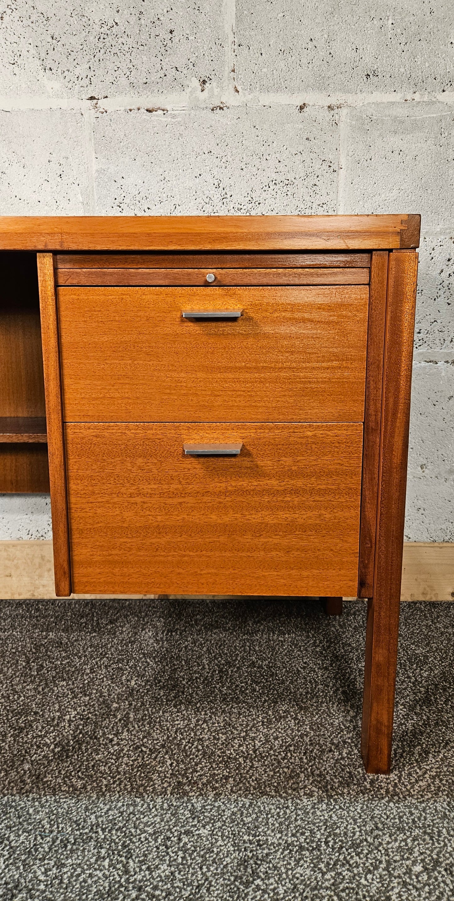 Lucas furniture desk designed by Herbert Berry.