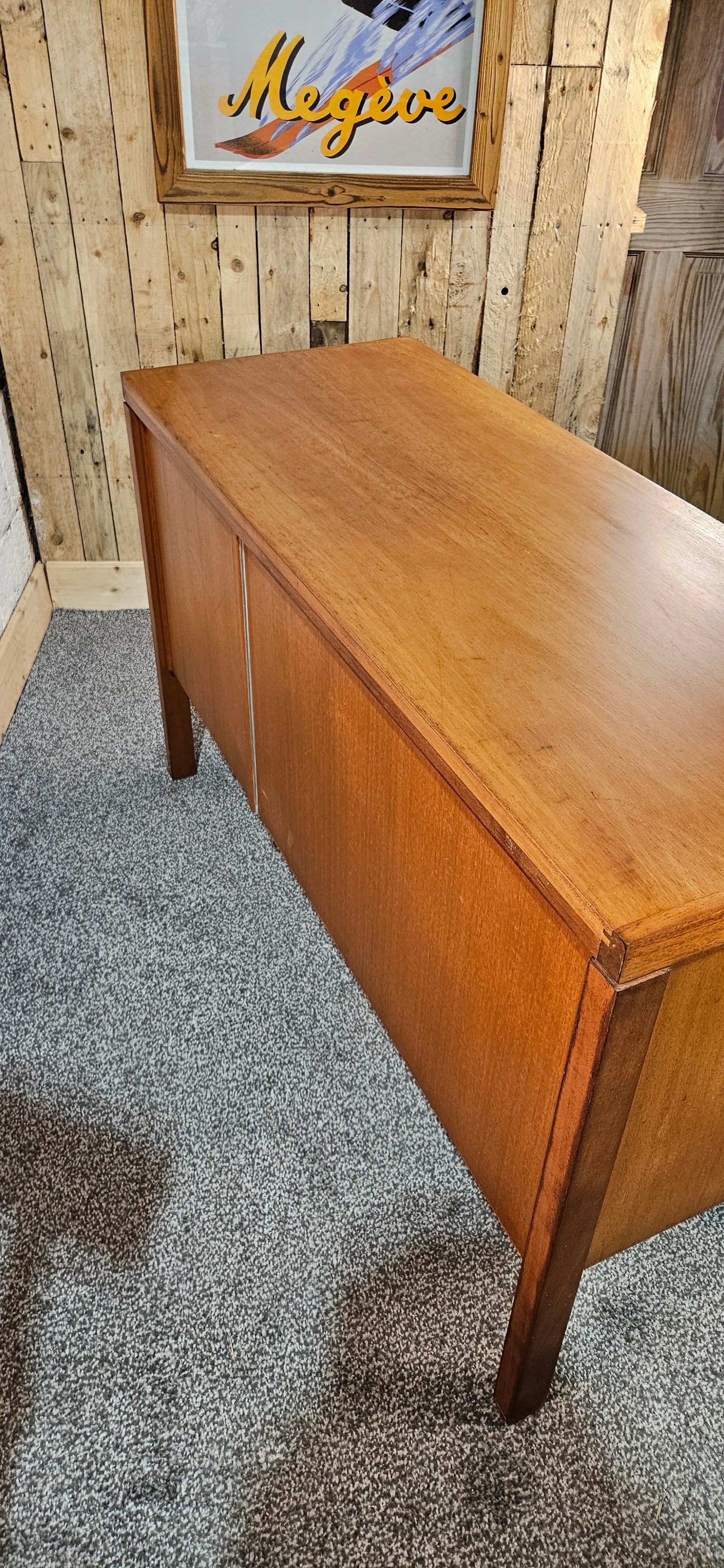 Lucas furniture desk designed by Herbert Berry.