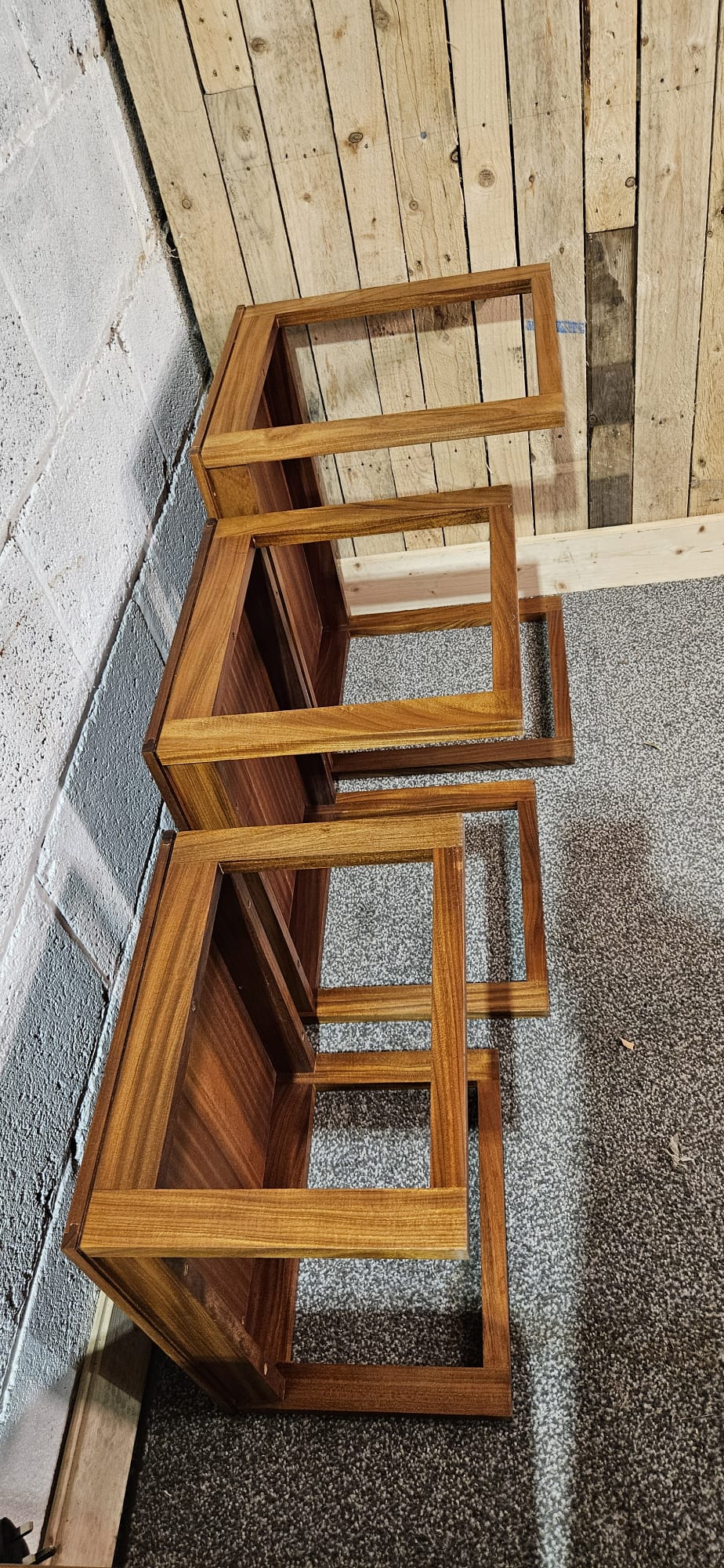 Mid Century Teak Nest of tables