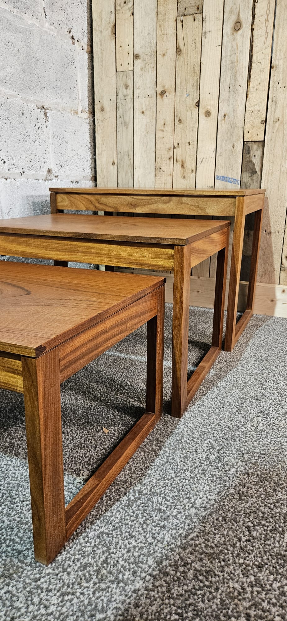 Mid Century Teak Nest of tables