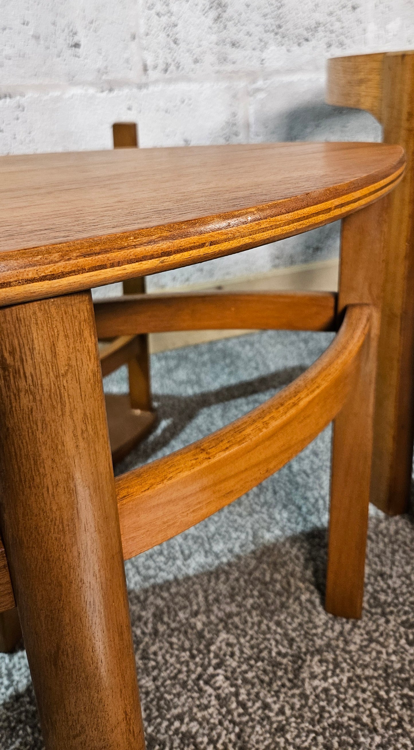 Nathan Trinity nest of 4 tables.