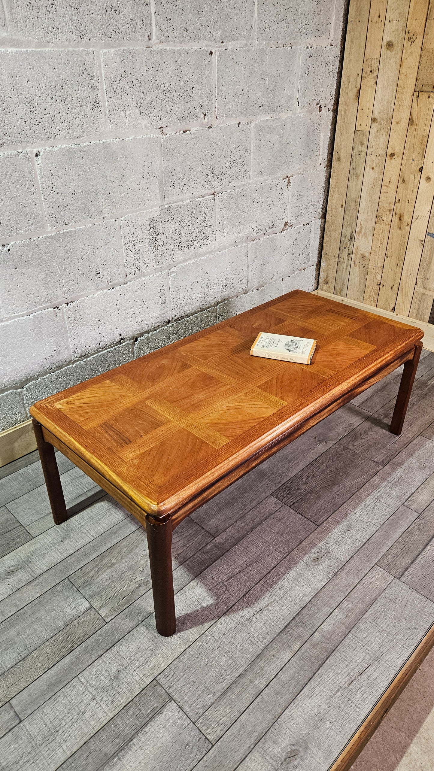 Mid-Century Nathan Teak Coffee Table