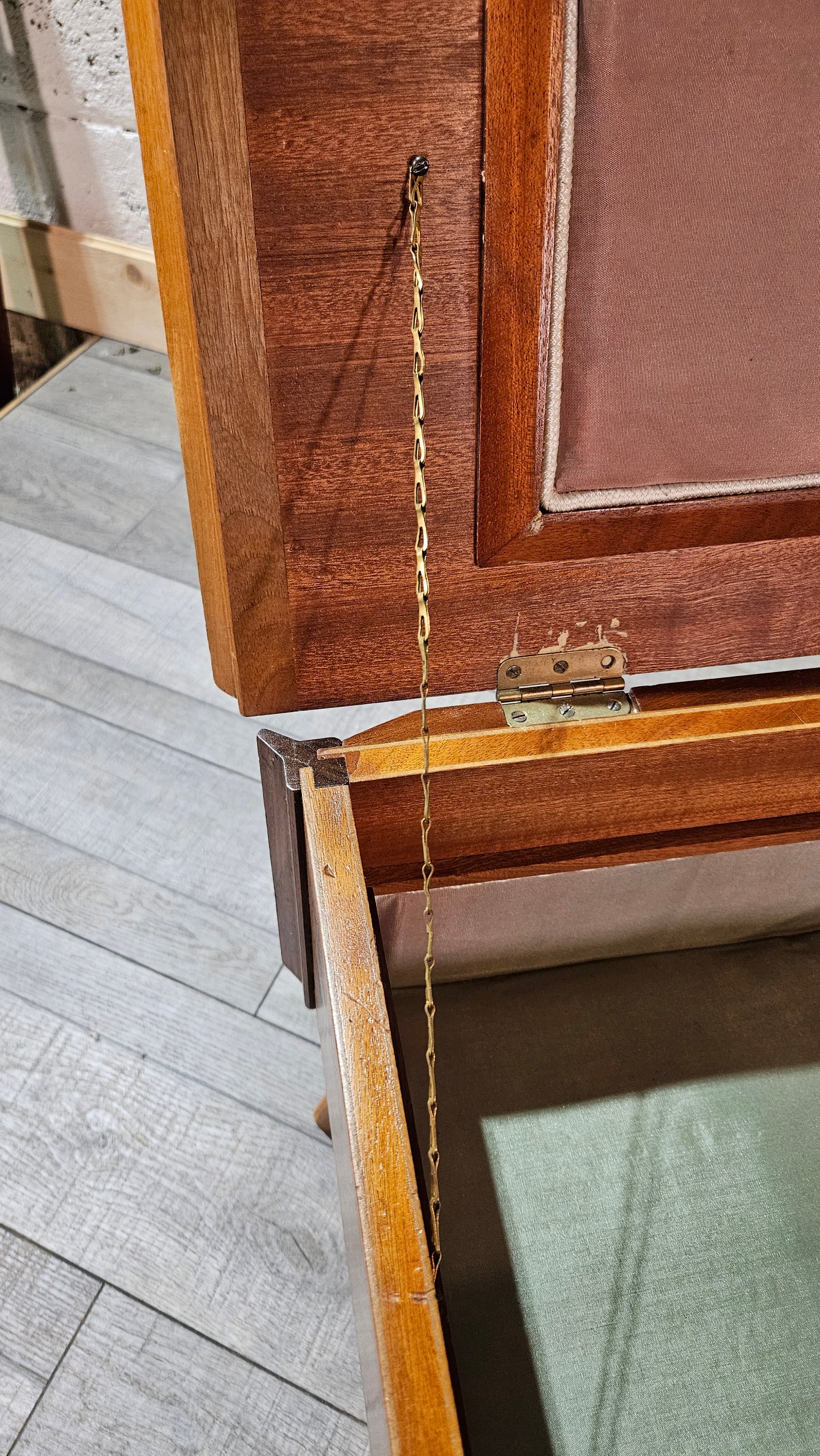 Mid Century Sewing Box/Coffee table