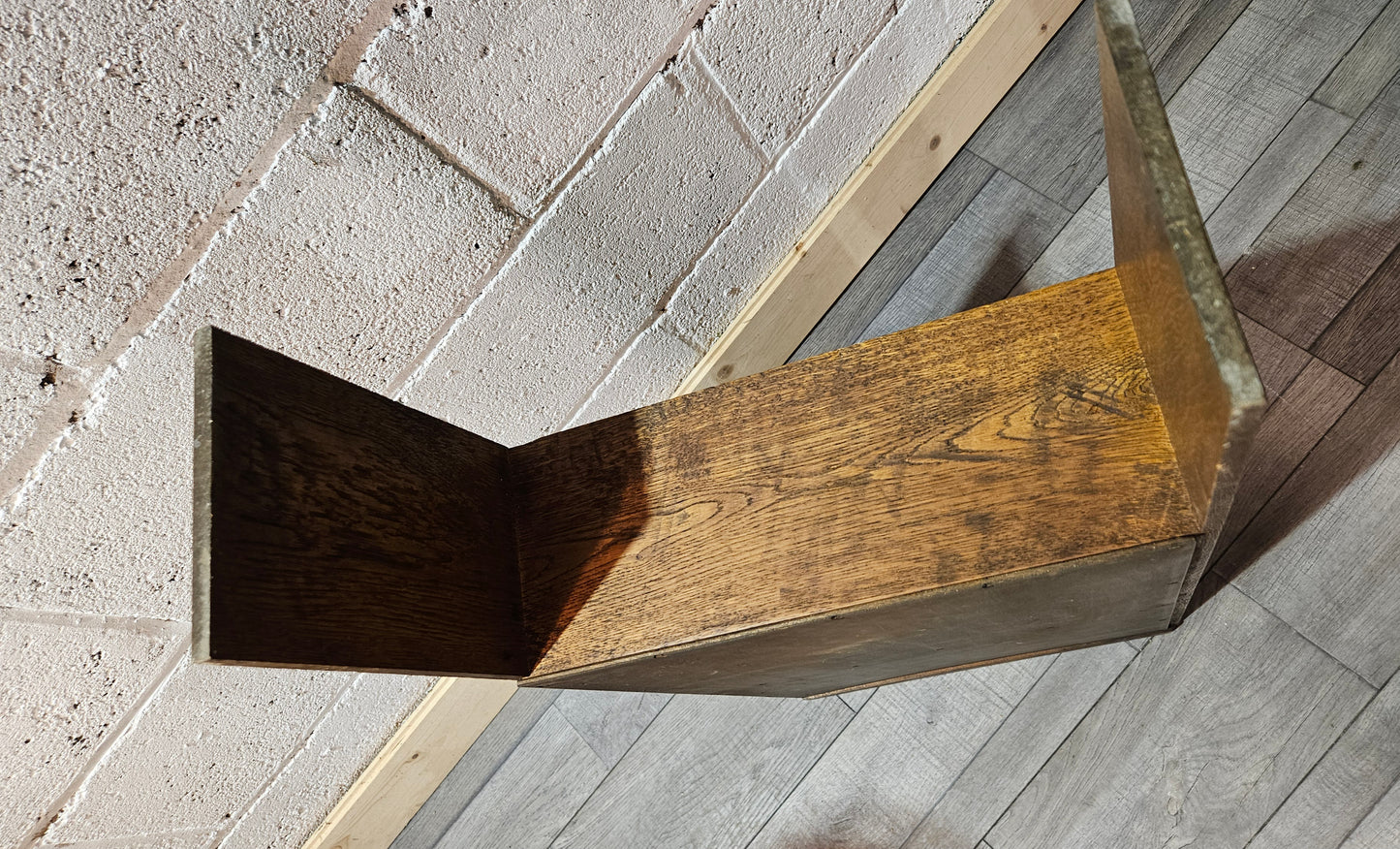 Two Small Oak 1920s Bookcases