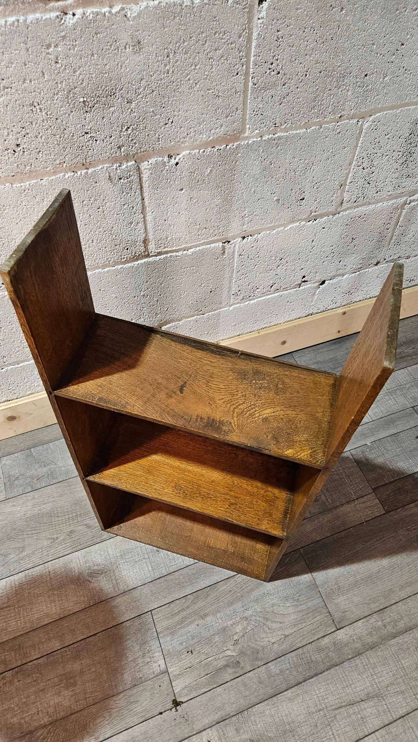 Two Small Oak 1920s Bookcases