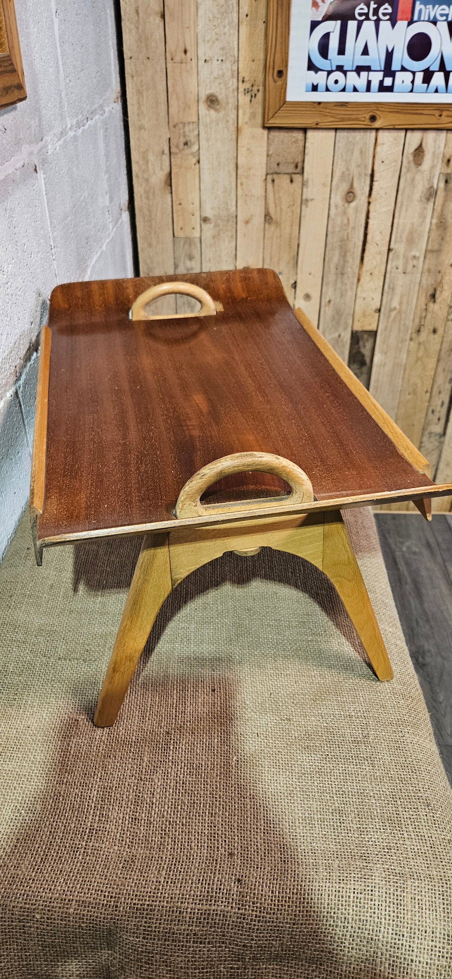 The Centurion folding teak breakfast tray.