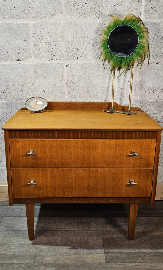 1960s Lebus two drawer dressing unit.