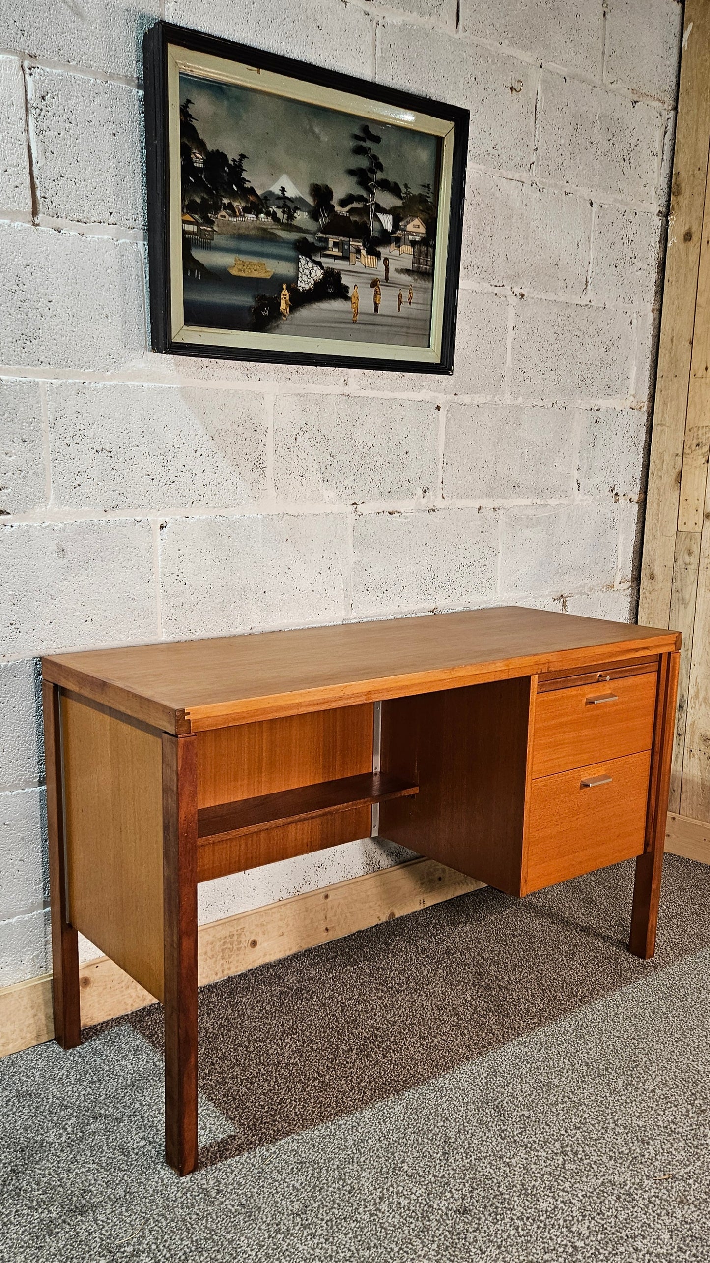 Lucas furniture desk designed by Herbert Berry.