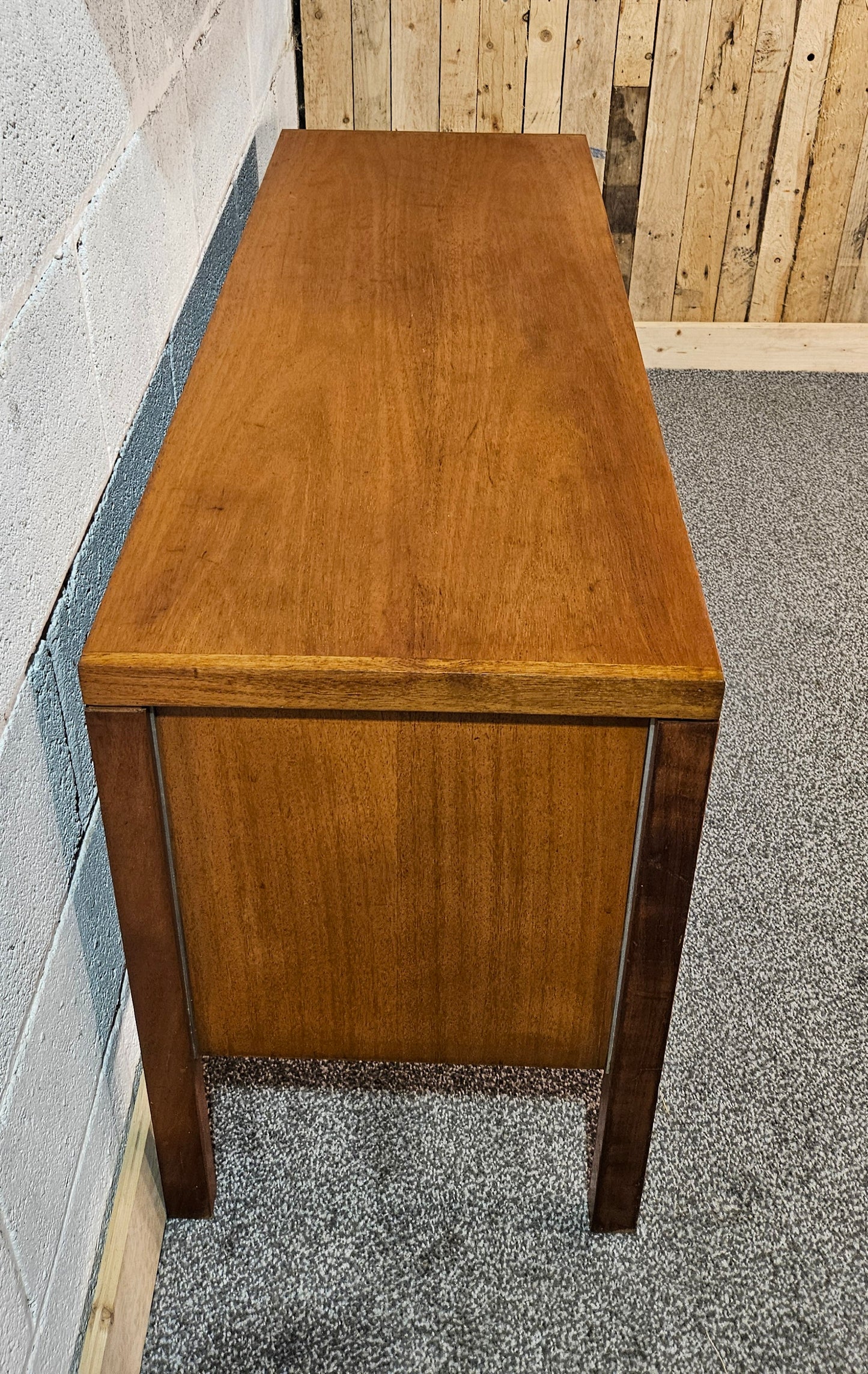 Lucas furniture desk designed by Herbert Berry.