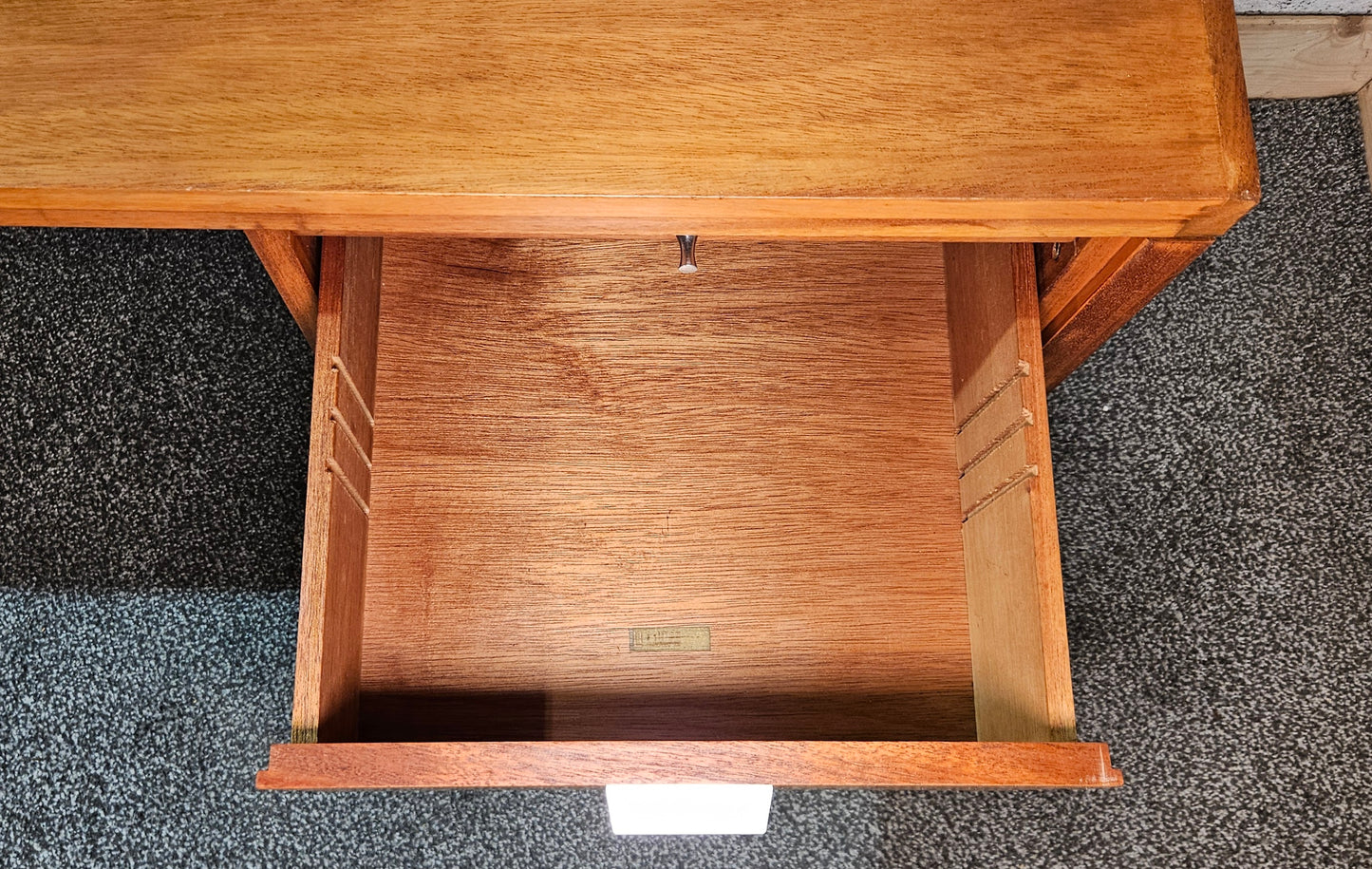 Lucas furniture desk designed by Herbert Berry.