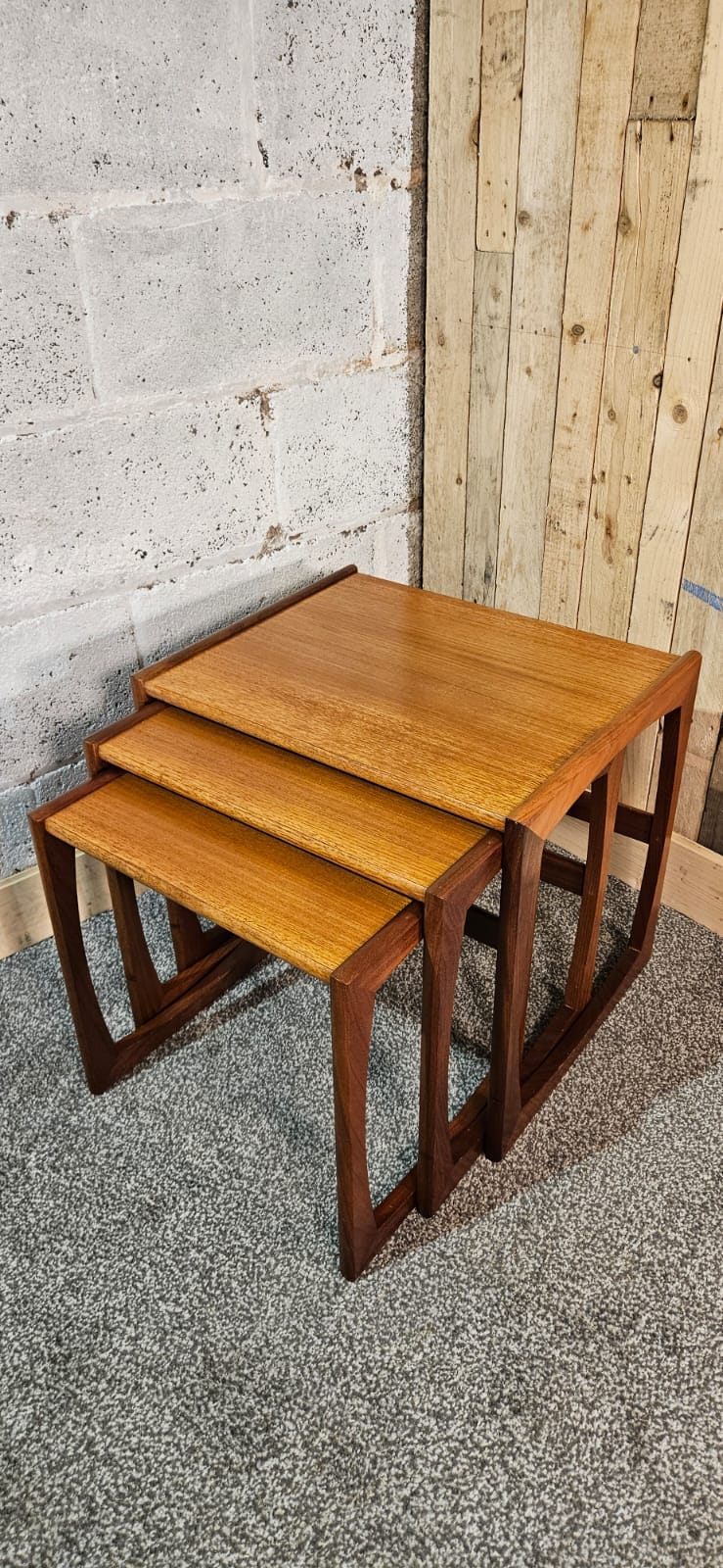 G-Plan nest of three tables