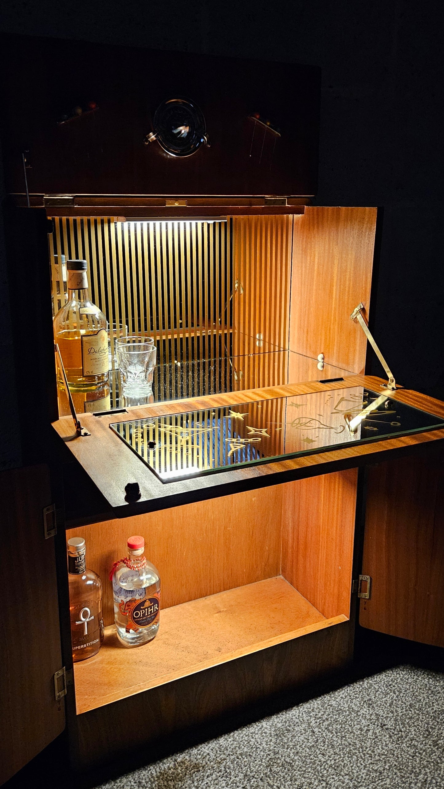 Mid century drinks cabinet.