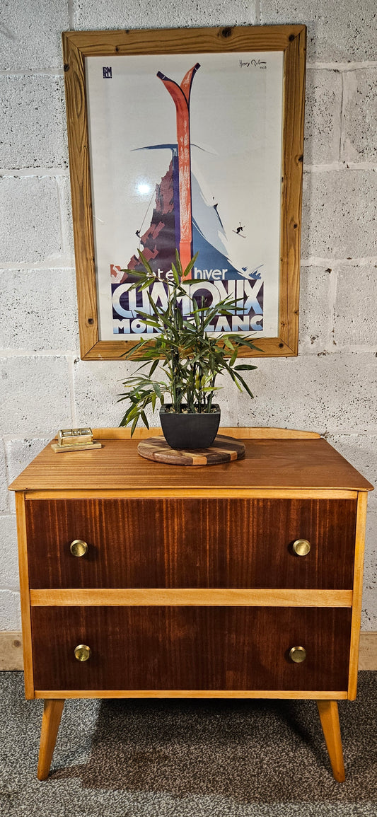 Retro Imperial Furniture two drawer unit.