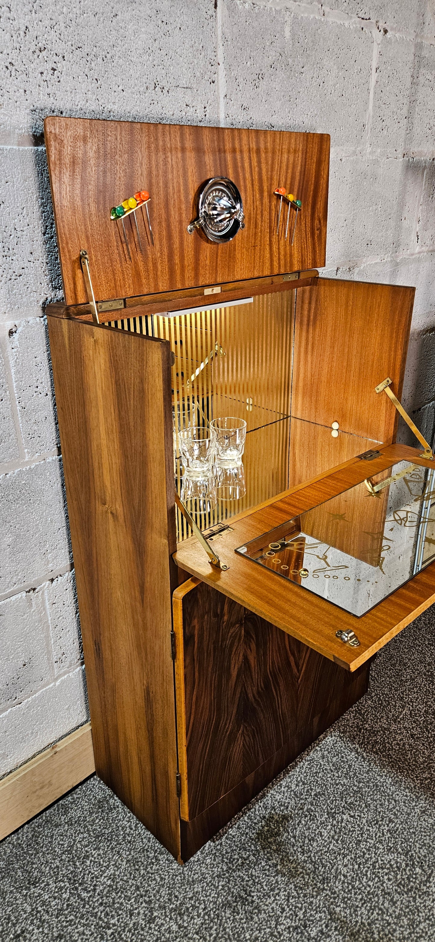 Mid century drinks cabinet.