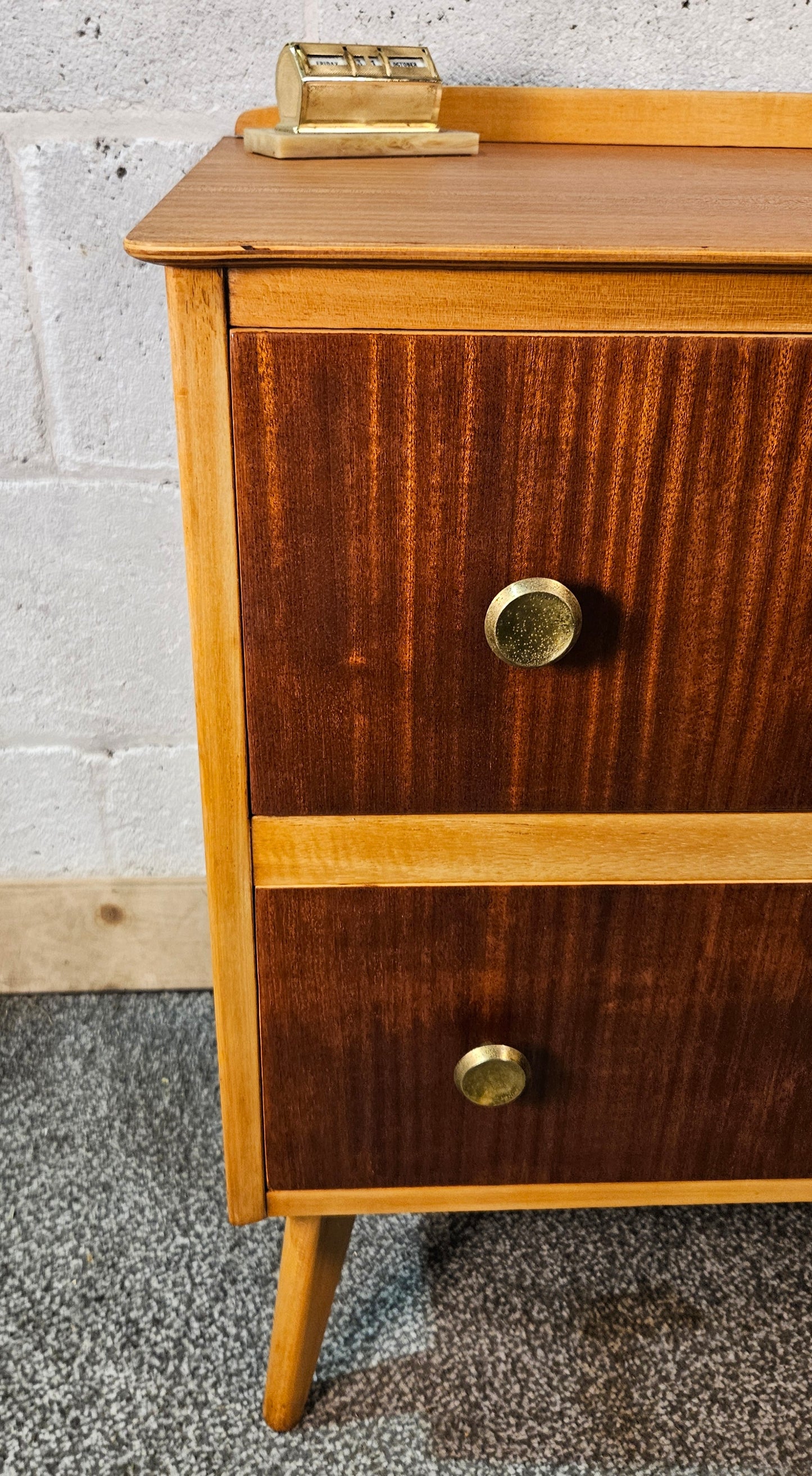 Retro Imperial Furniture two drawer unit.