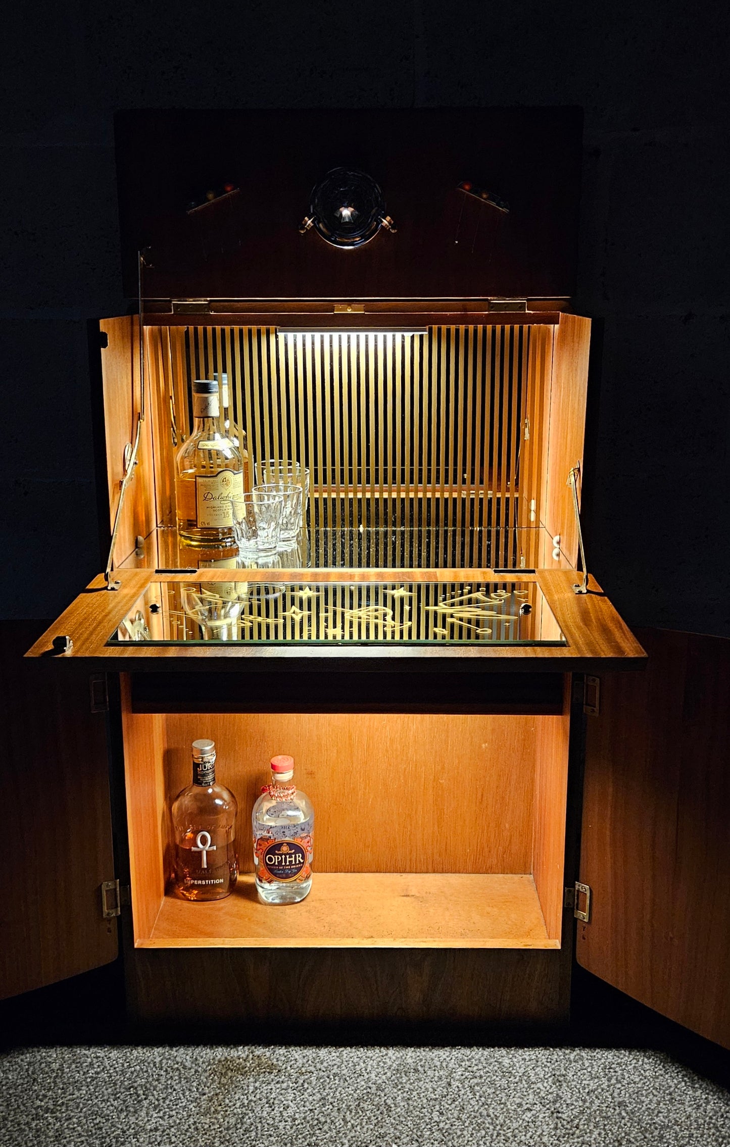 Mid century drinks cabinet.